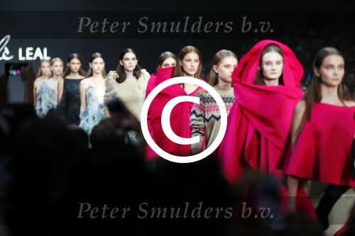 Amsterdam 13 juli 2015Modeshow Maria Cle Leal tijdens de Amsterdam fashion week in aanwezigheid van Doutzen Kroes en Sunnery James.