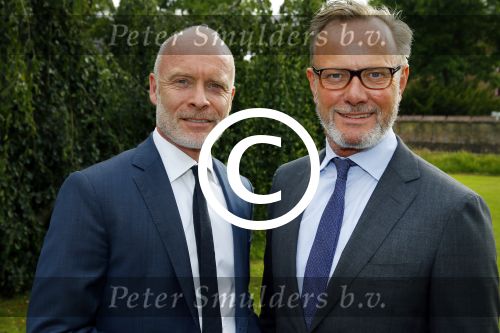 Haarzuilens 17 juni 2015
Haringparty op kasteel de Haar. Mart Visser met Partner Jop