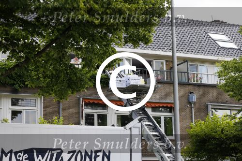 Amsterdam 18 juli 2015
Verhuizers halen spullen uit het huis van Martijn Krabbe.