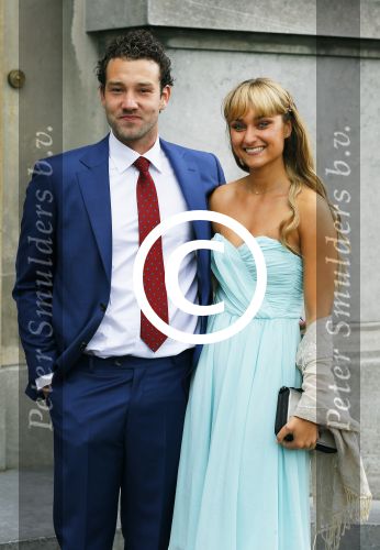 Amsterdam 20 juni 2015 
Trouwen Kimberley Klaver en Bas Schothorst in de Duif in Amsterdam. Melody Klaver met vriend