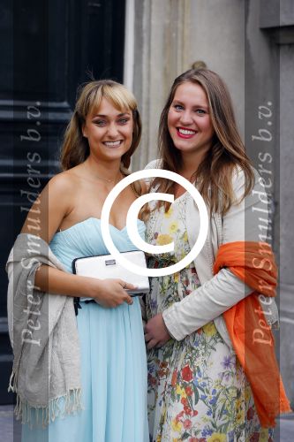 Amsterdam 20 juni 2015 
Trouwen Kimberley Klaver en Bas Schothorst in de Duif in Amsterdam. Melody Klaver met vriend