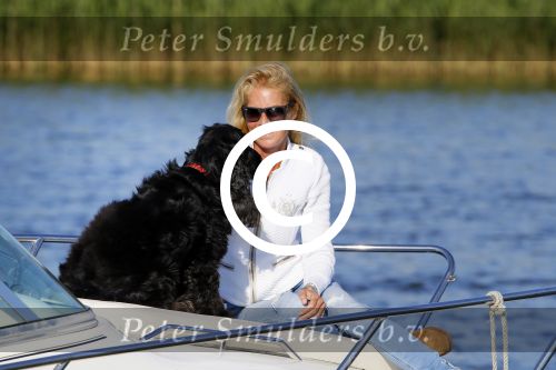Weesp 16 juni 2015
Jurgen Smit en Milika Peterzon en hond romatisch op de vecht aan het varen met hun boot.