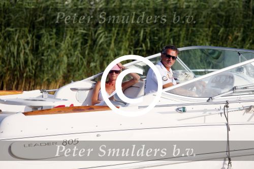 Nigtevecht 13 augustus 2015
Jurgen Smit en Milika Peterzon varen met hun boot en hond op de vecht.