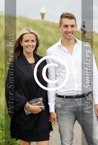 Volendam Katwoude 15 augustus 2015
Trouwen Jaap en Jenny Kwakman. Monique Smit met vriend Martijn