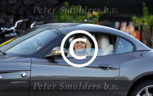 Amsterdam 14 juli 2015  
Patricia Paay en Adam Curry hebben samen gegeten bij the Harbour Club kitchen in Amsterdam.
