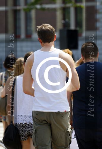 Amsterdam 1 juli 2015 
Paul Groot zwaar afgetraind
