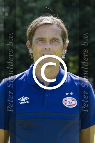 Eindhoven 6 Juli 2015 Selectie PSV seizoen 2015-2016. 
Phillip Cocu Hoofd trainer.