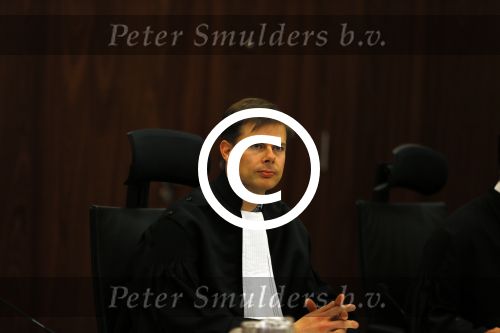 Amsterdam 24 juni 2015 
Rechtzaak Badr Hari inzake Koen Everink in de nieuwe rechtbank (paleis van justitie) in Amsterdam. Zijn advocaat Benedicte Ficq was ook aanwezig. de rechters