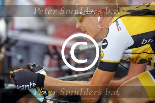 Utrecht 4 juli 2015
Tour de France start met de proloog in Utrecht. Robert Gesink met zijn vrouw