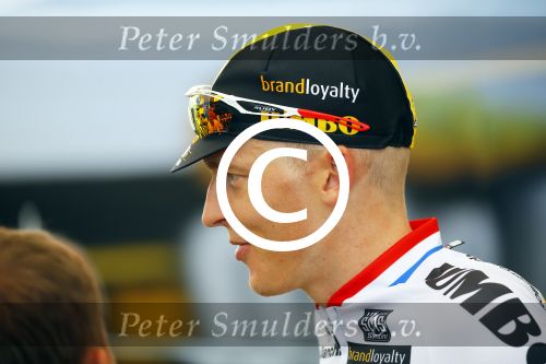 Utrecht 4 juli 2015
Tour de France start met de proloog in Utrecht. Robert Gesink met zijn vrouw