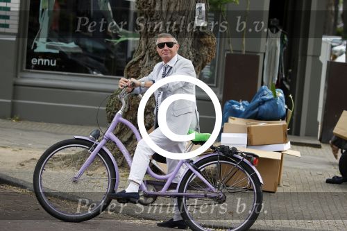 Amsterdam 26 juni 2015 
Ronald Kolk op de fiets
