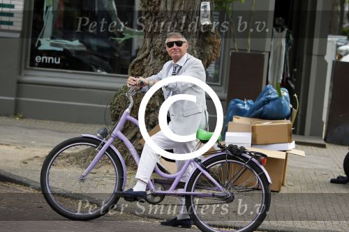 Amsterdam 26 juni 2015 
Ronald Kolk op de fiets