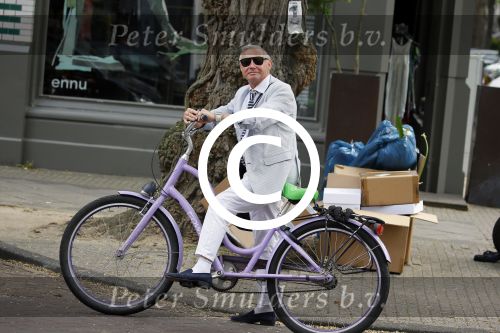 Amsterdam 26 juni 2015 
Ronald Kolk op de fiets