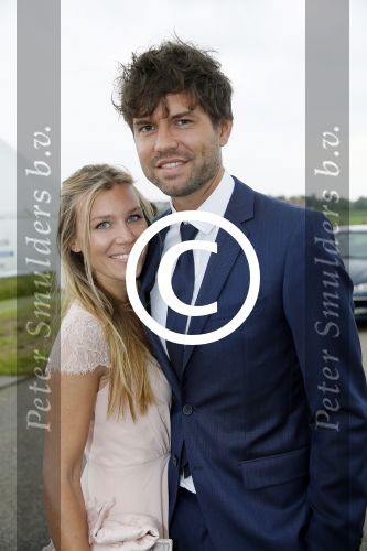 Volendam Katwoude 15 augustus 2015
Trouwen Jaap en Jenny Kwakman. Simon Keizer met zijn vrouw Annemarie