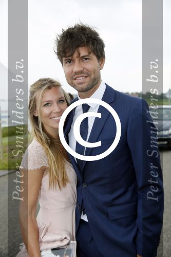 Volendam Katwoude 15 augustus 2015
Trouwen Jaap en Jenny Kwakman. Simon Keizer met zijn vrouw Annemarie