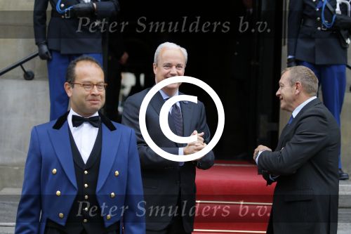 Amsterdam 16 juni 2015
Prinses Beatrix en Koning Willem Alexander arriveren bij het paleis op de dam.
Sjoerd Klein Schiphorst