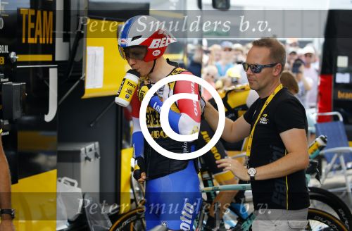 Utrecht 4 juli 2015
Tour de France start met de proloog in Utrecht. Wilco Kelderman