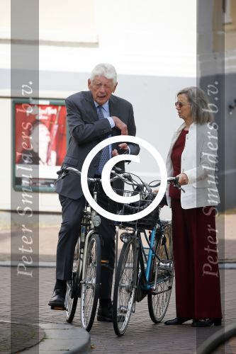 Amsterdam 10 augustus 2015     
Wim en Rita Kok op de fiets in Amsterdam.
