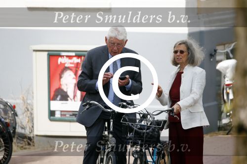 Amsterdam 10 augustus 2015     
Wim en Rita Kok op de fiets in Amsterdam.
