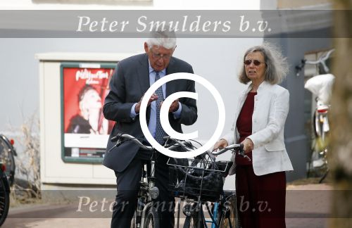 Amsterdam 10 augustus 2015     
Wim en Rita Kok op de fiets in Amsterdam.