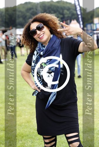 Amsterdam 15 juli 2016 
Day at the park festival in het amsterdamse bos. Anita Doth met een vriendin