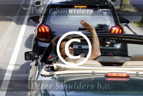 Amsterdam 15 juli 2016
Beau v Erven Dorens in zijn jaguar cabrio.