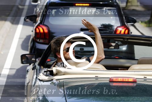 Amsterdam 15 juli 2016
Beau v Erven Dorens in zijn jaguar cabrio.