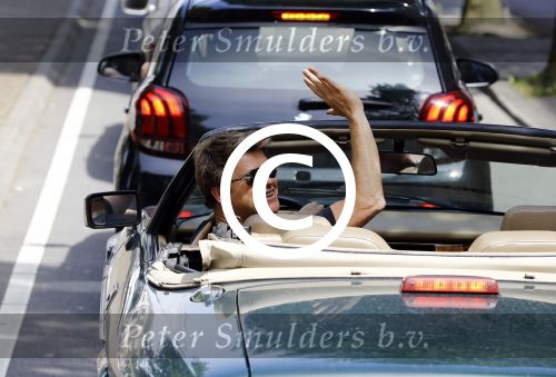 Amsterdam 15 juli 2016
Beau v Erven Dorens in zijn jaguar cabrio.