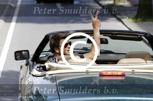 Amsterdam 15 juli 2016
Beau v Erven Dorens in zijn jaguar cabrio.