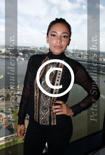 Amsterdam 11 juli 2016 
Modeshow Maria Tailor in de amsterdam Lookout aan het IJ. Fajah Lourens
