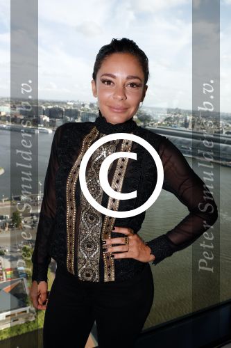 Amsterdam 11 juli 2016 
Modeshow Maria Tailor in de amsterdam Lookout aan het IJ. Fajah Lourens