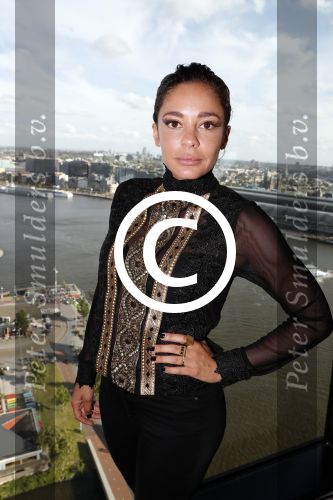 Amsterdam 11 juli 2016 
Modeshow Maria Tailor in de amsterdam Lookout aan het IJ. Fajah Lourens