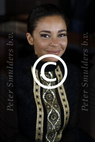 Amsterdam 11 juli 2016 
Modeshow Maria Tailor in de amsterdam Lookout aan het IJ. Fajah Lourens
