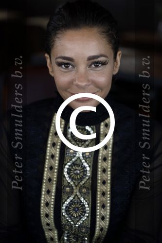 Amsterdam 11 juli 2016 
Modeshow Maria Tailor in de amsterdam Lookout aan het IJ. Fajah Lourens