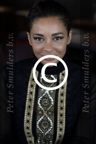 Amsterdam 11 juli 2016 
Modeshow Maria Tailor in de amsterdam Lookout aan het IJ. Fajah Lourens