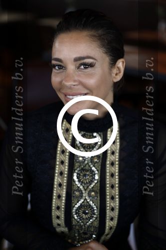 Amsterdam 11 juli 2016 
Modeshow Maria Tailor in de amsterdam Lookout aan het IJ. Fajah Lourens