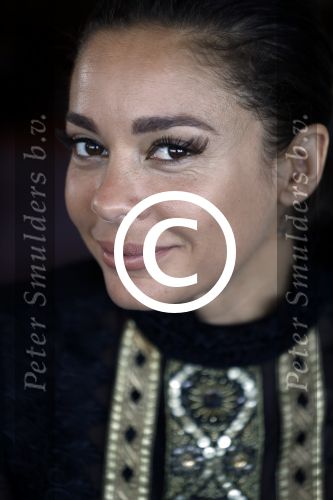 Amsterdam 11 juli 2016 
Modeshow Maria Tailor in de amsterdam Lookout aan het IJ. Fajah Lourens