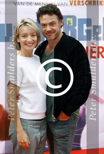 Amsterdam 17 juli 2016
Premiere huisdiergeheimen in Pathe arena. Fedja v Huet met zijn vrouw Karina Smulders