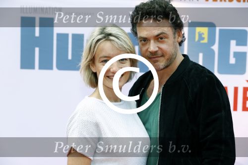 Amsterdam 17 juli 2016
Premiere huisdiergeheimen in Pathe arena. Fedja v Huet met zijn vrouw Karina Smulders