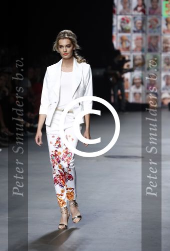 Amsterdam 9 juli 2016
Modeshow Monique Collignon op AFW Amsterdam fashion week bij westergasfabriek. Felice Fleur Roedema