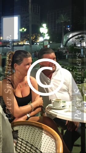 Frank Masmeijer met nieuwe vriendin in Nice