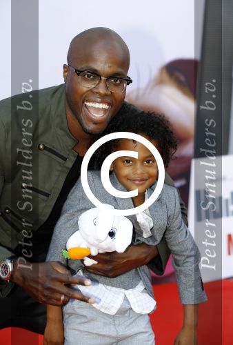 Amsterdam 17 juli 2016
Premiere huisdiergeheimen in Pathe arena. Jandino Asporaat met zoon