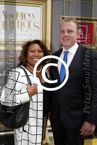 Amsterdam 13 juli 2016  
Premiere absolutely fabulous in Tuschinski. Justine Palmelay met een kennis