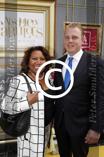 Amsterdam 13 juli 2016  
Premiere absolutely fabulous in Tuschinski. Justine Palmelay met een kennis