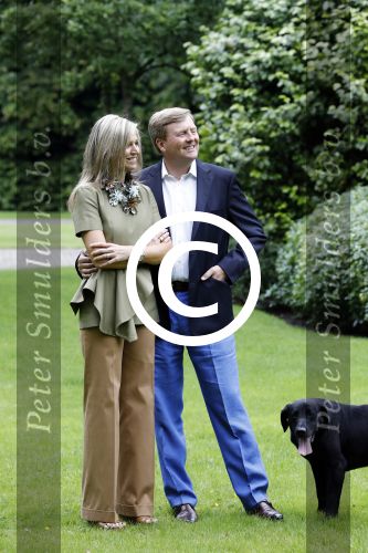 Wassenaar 8 juli 2016
Koninklijk fotouur op de Horsten met Koning Willem Alexander Koningin Maxima en de prinsessen Amalia Ariane en Alexia. Ook de honden zijn erbij.