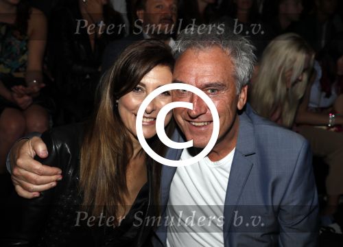 Amsterdam 8 juli 2016
Modeshow Tony Cohen tijdens de amsterdam fashion week op westergasfabriekterrein
Euvgenia Parakhina met Jeroen Jorna