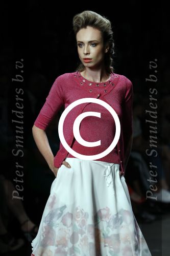 Amsterdam 9 juli 2016
Modeshow Monique Collignon op AFW Amsterdam fashion week bij westergasfabriek. HNTM winnares Loiza Lamers