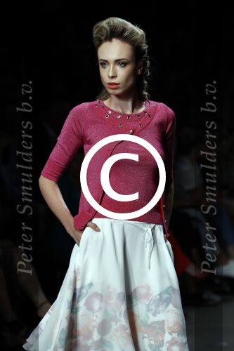Amsterdam 9 juli 2016
Modeshow Monique Collignon op AFW Amsterdam fashion week bij westergasfabriek. HNTM winnares Loiza Lamers