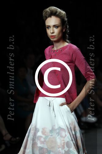 Amsterdam 9 juli 2016
Modeshow Monique Collignon op AFW Amsterdam fashion week bij westergasfabriek. HNTM winnares Loiza Lamers