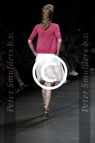 Amsterdam 9 juli 2016
Modeshow Monique Collignon op AFW Amsterdam fashion week bij westergasfabriek. HNTM winnares Loiza Lamers
